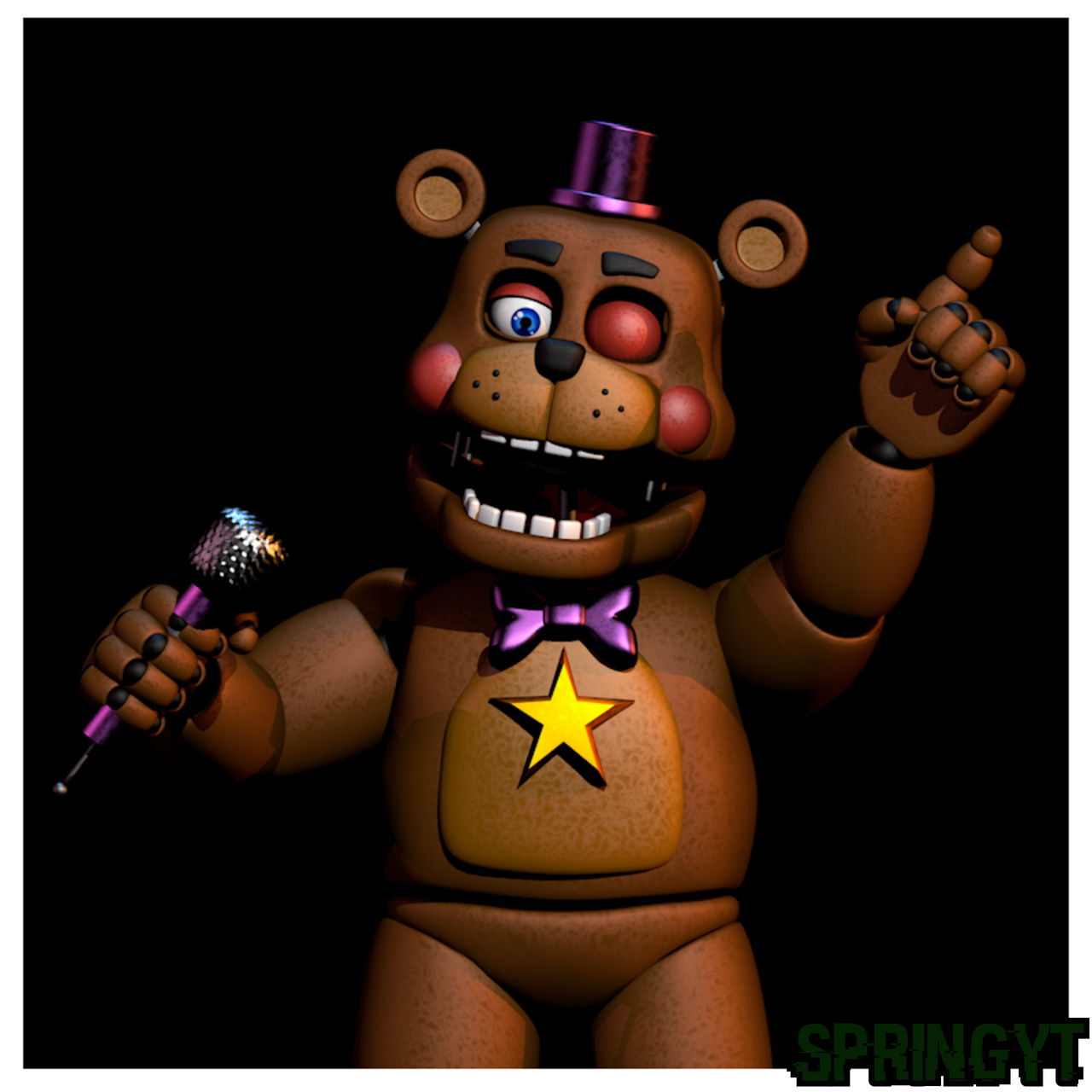 Rockstar Freddy (UCN Icon) by MisterioArg on DeviantArt