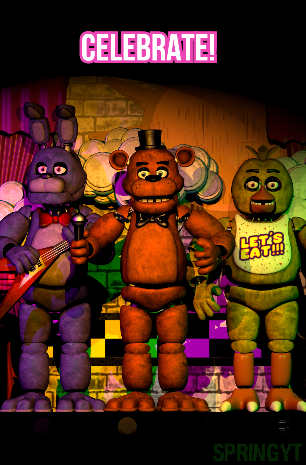 Five Nights at Freddy's - Celebrate! Poster