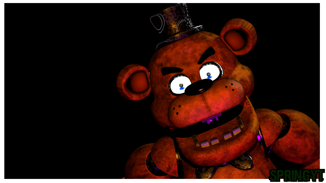 C4D/FNAF] Golden freddy jumpscare by springyt on DeviantArt