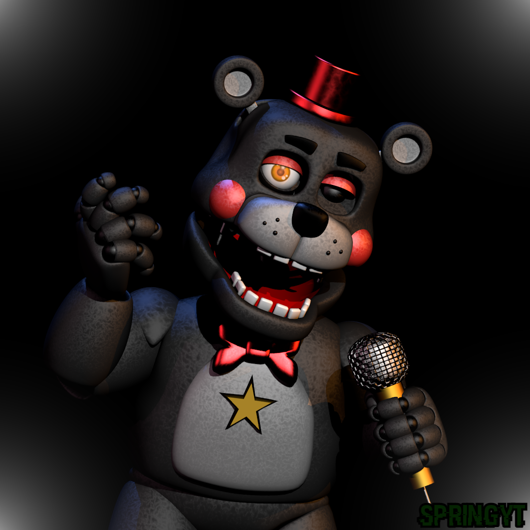 FNAF 1 animatronic pose from AR gallery by fazbearsparkle on DeviantArt