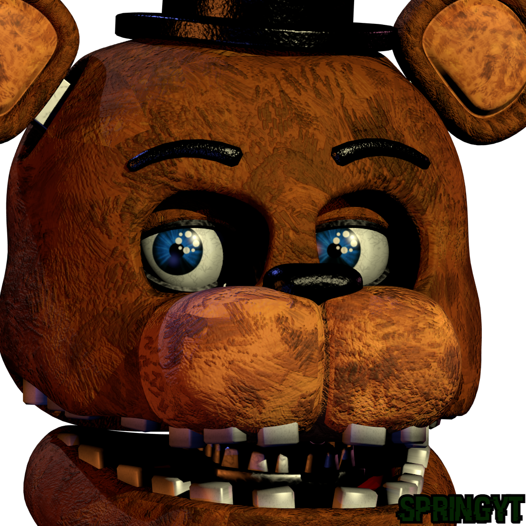 Freetoedit Fnaf Withered Freddy Head - Five Nights At Freddy's