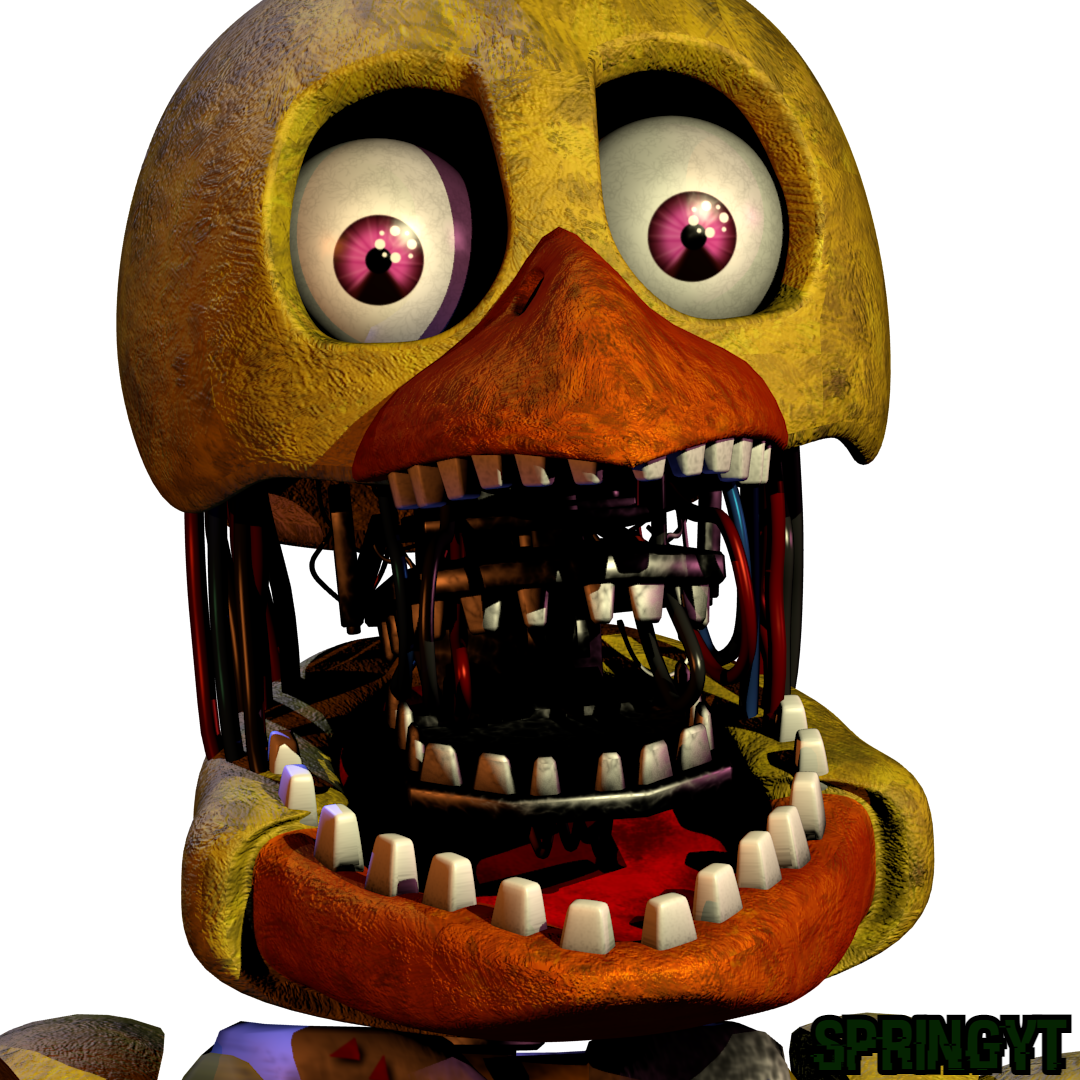 Withered Chica (UCN icon) by migbuni on DeviantArt