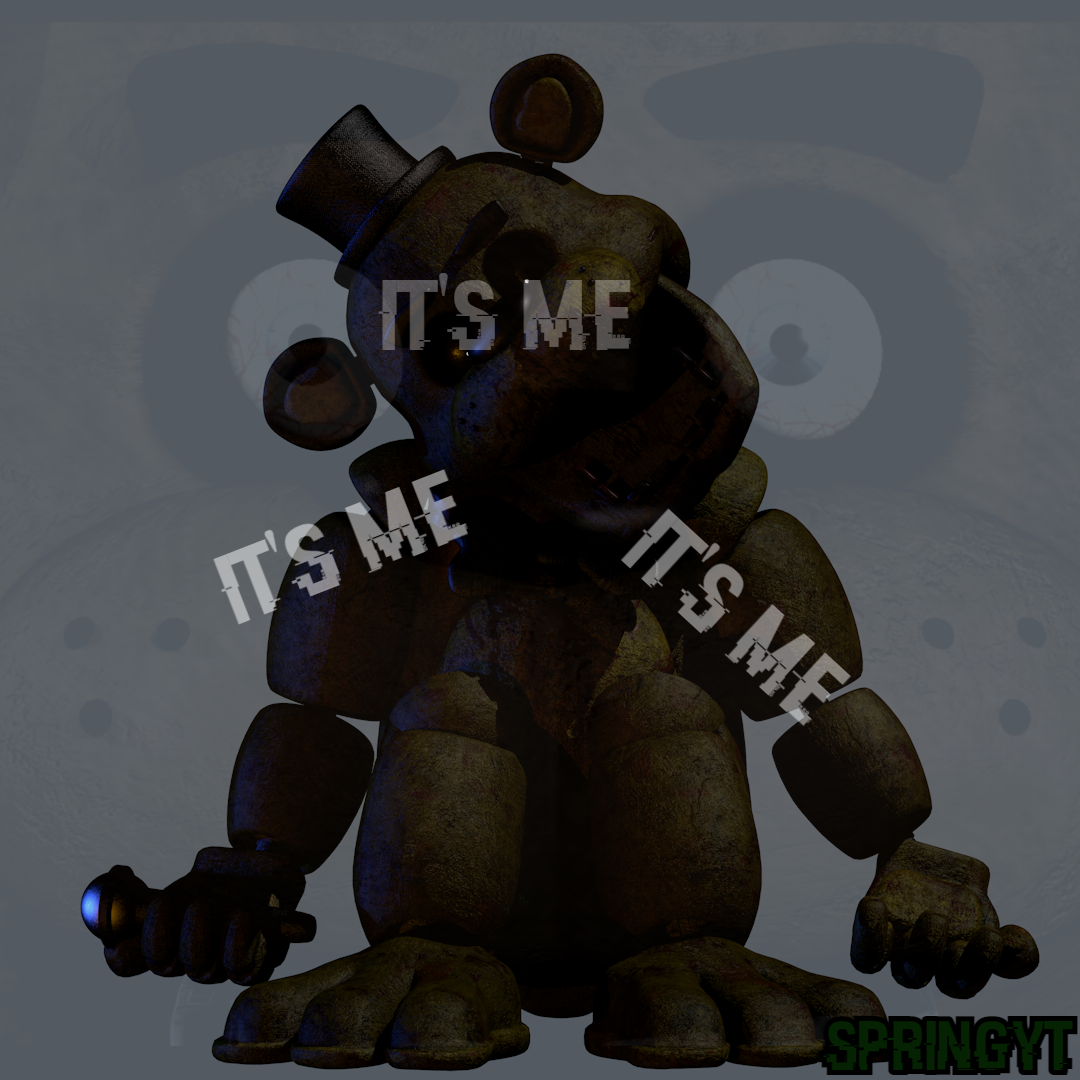 FNAF 2 SHADOW FREDDY Variant 2 by GoldenBon-C4D on DeviantArt