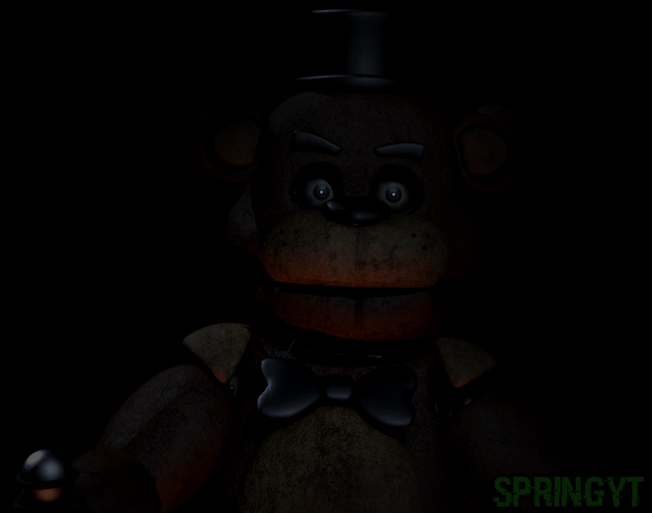 C4D/FNAF] Golden freddy jumpscare by springyt on DeviantArt