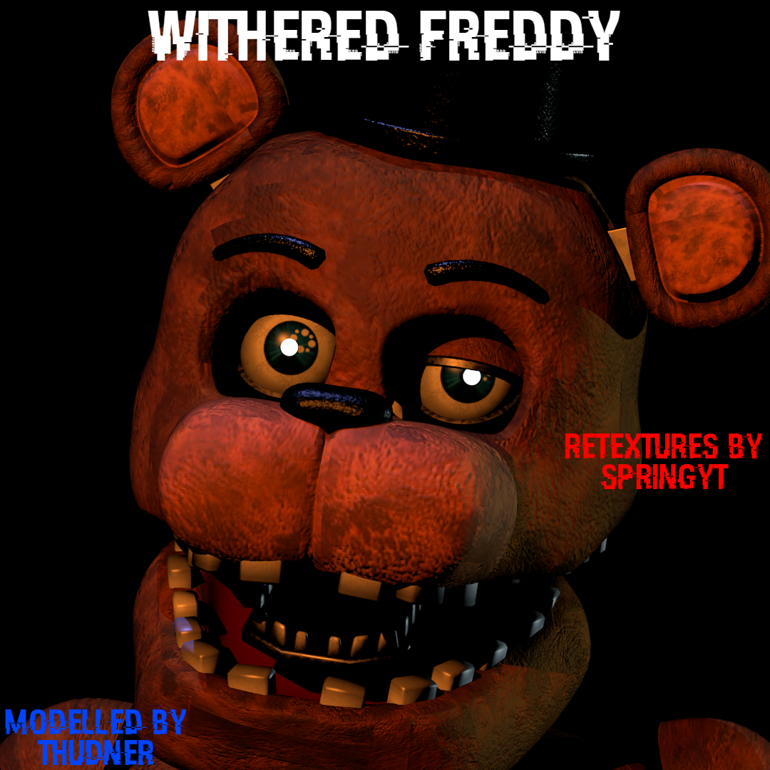 Withered Freddy Retexture : r/fivenightsatfreddys