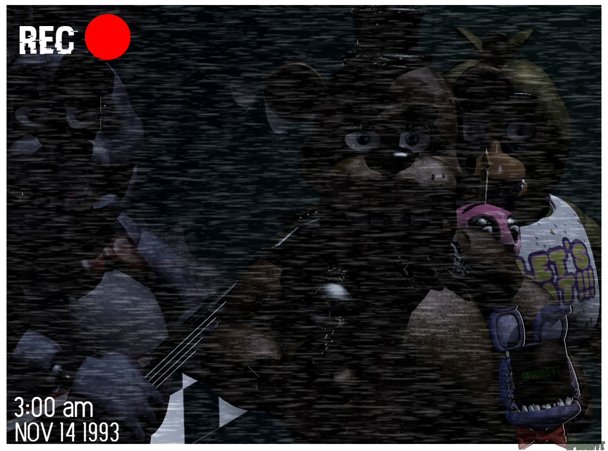 C4D/FNAF) FNAF 1 Trailer Stage Performance by FreeSteve007 on DeviantArt