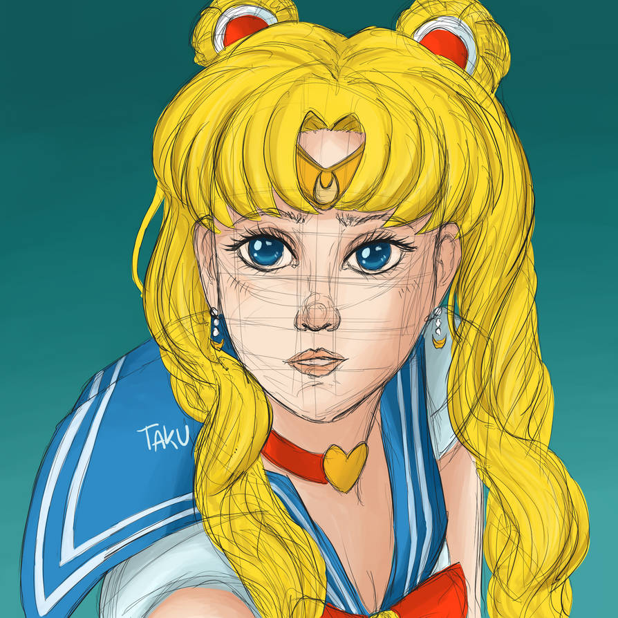 Sailor Moon Redraw Challenge by TakuElderberry on DeviantArt