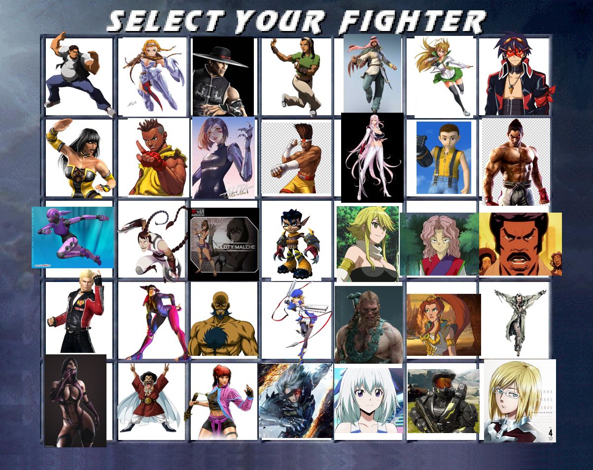 Cartoon Fighters Deviantart Roster Fighting game roster Vol.2 by Maverick1238 on DeviantArt