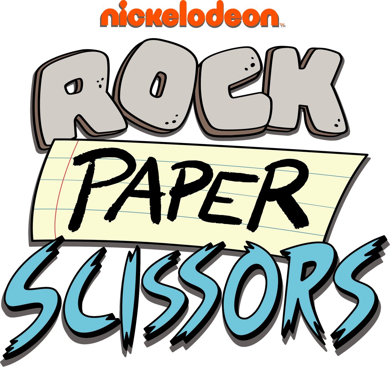 Nickelodeon Rock Paper Scissors Logo by Faithful-Janae on DeviantArt