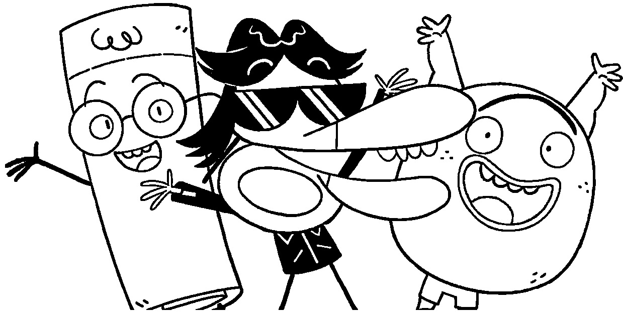 Rock Paper Scissors coloring page 6 by FaithfulJanae on DeviantArt