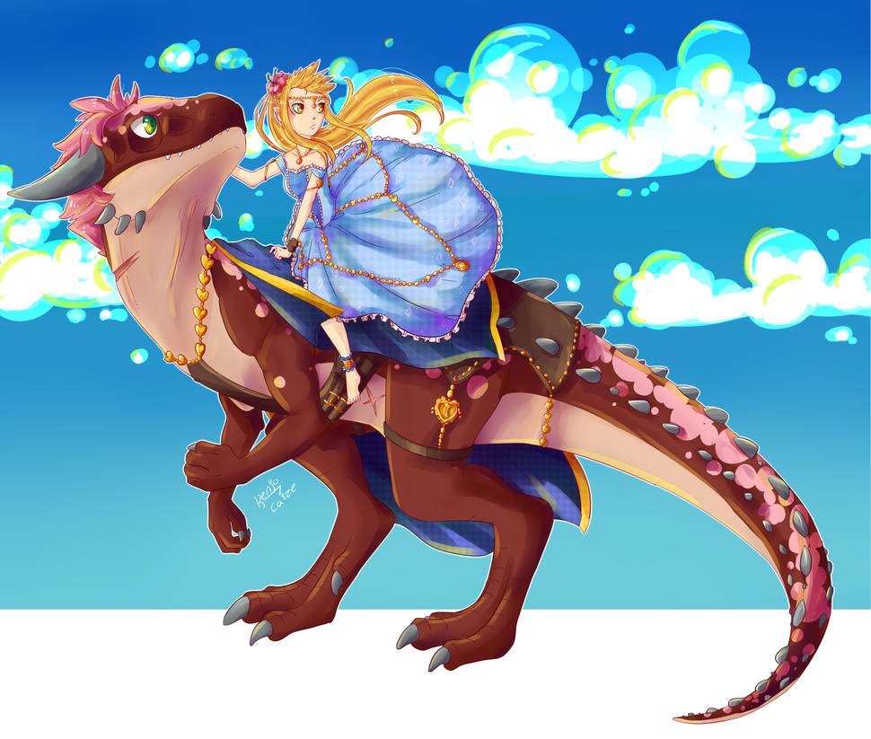 Japanese Dinosaur Rider Dinosaur Rider by KenjoCatze on DeviantArt