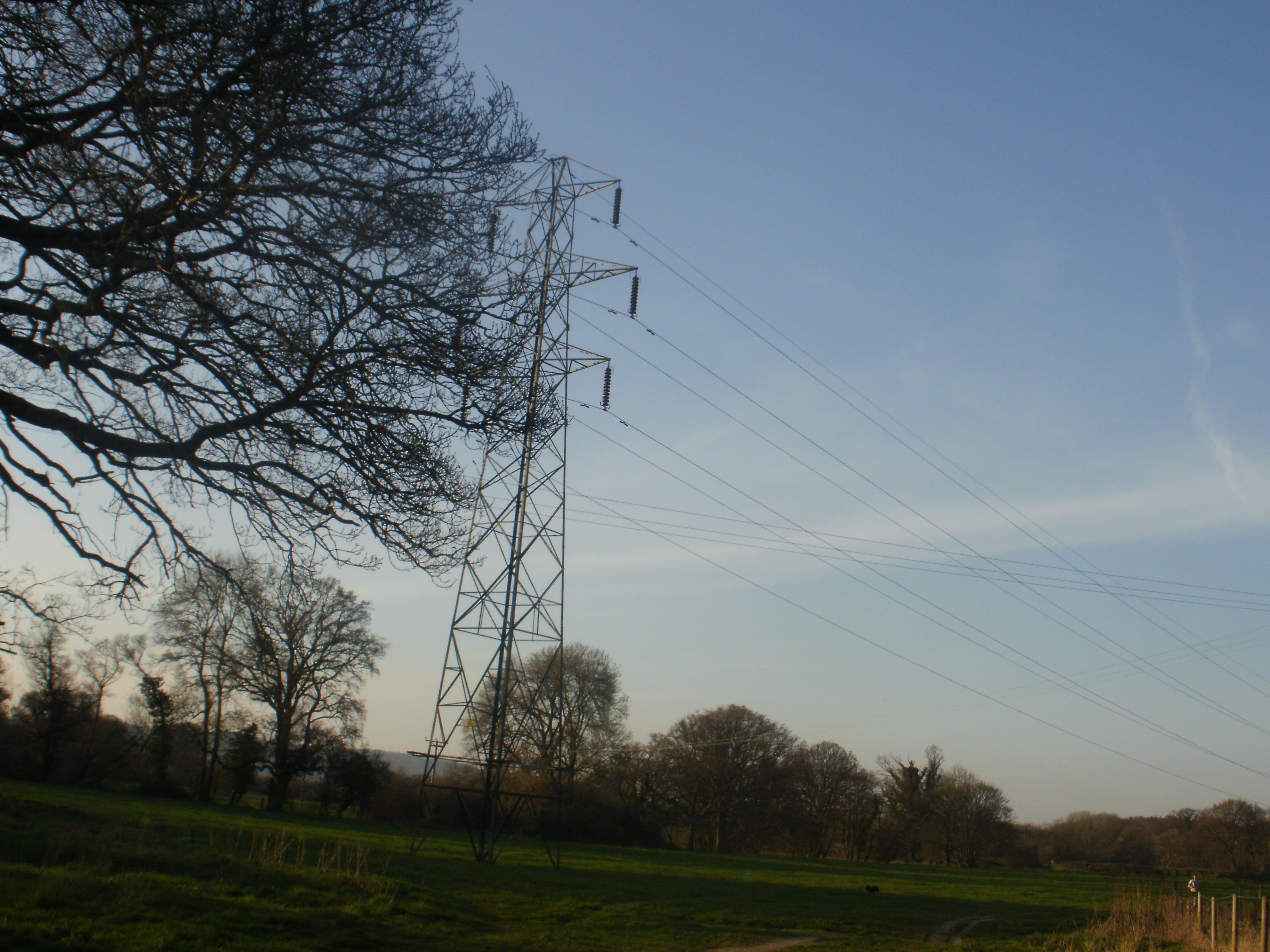 The Pylon In The Sunset