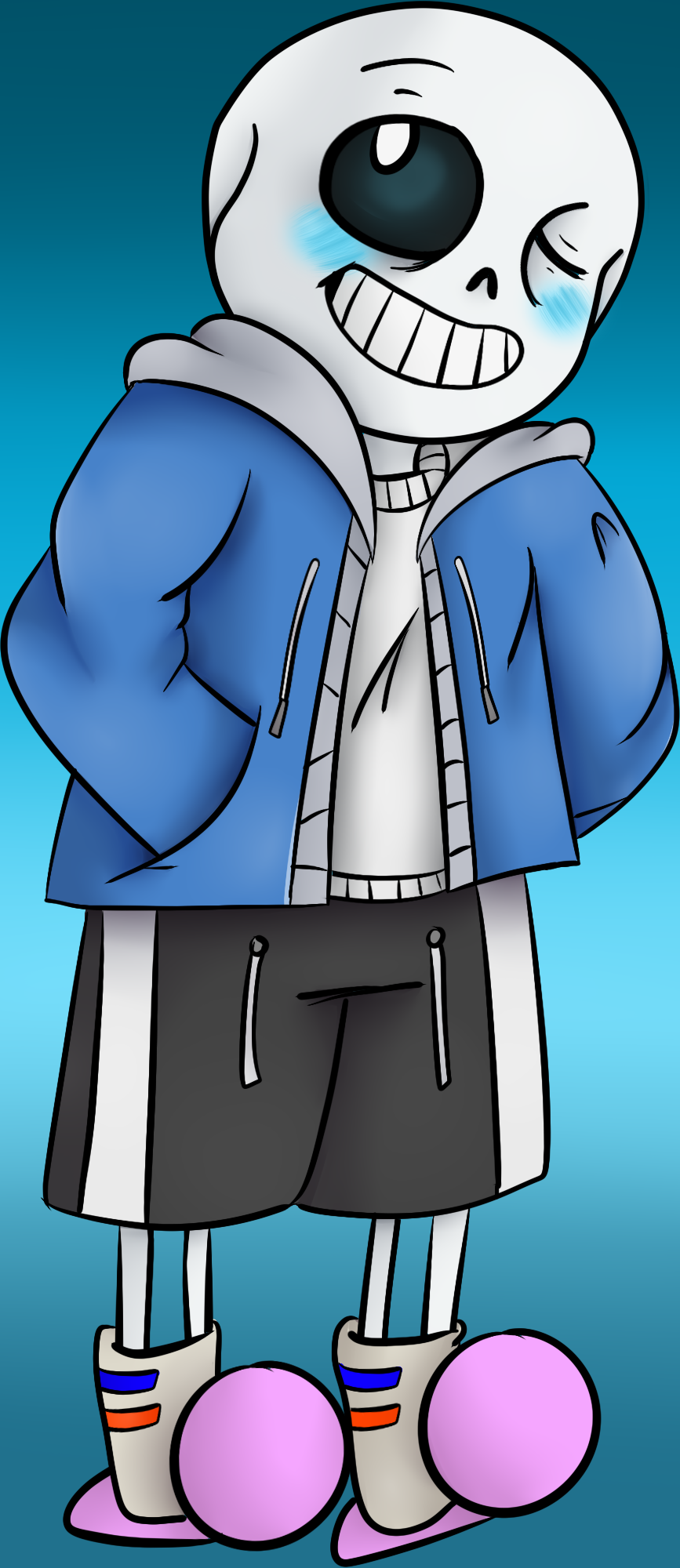 Sans Full Sans (Fullbody) by FennelynTheFennekin1 on DeviantArt