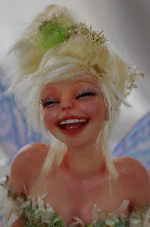 Tinkerbell fairy laughing