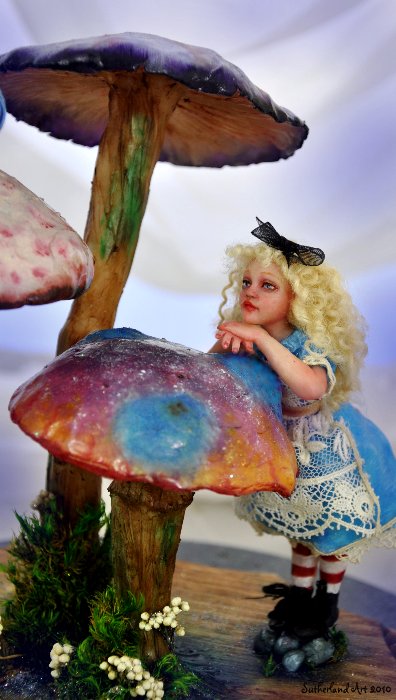 Alice and mushrooms