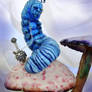 Blue Caterpillar and Hookah