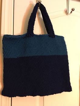 Two Toned Tote Bag