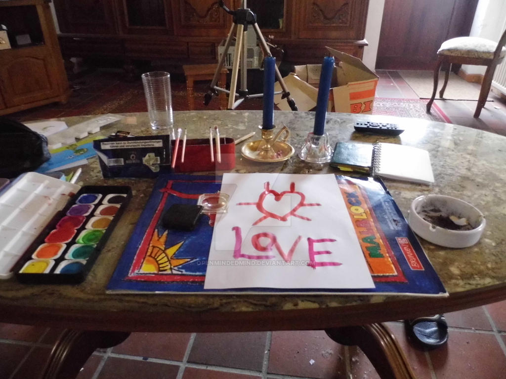 Traditional Love Art by OpenMindedMind on DeviantArt