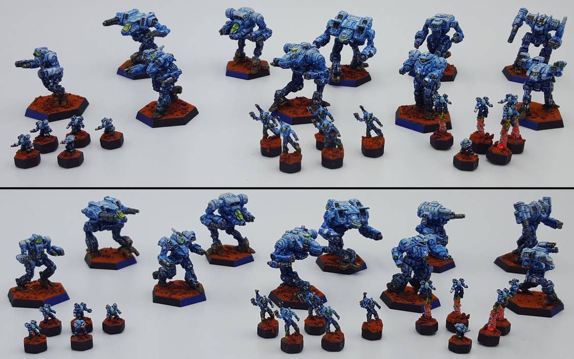 Battletech Icehellions Clan Ice Hellion, Beta Galaxy Binary by shiberude on DeviantArt