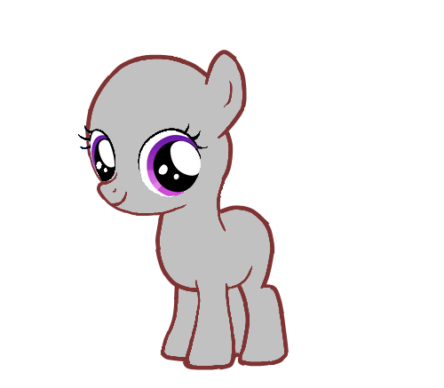 MLP:FIM Filly base by StarOblivion on DeviantArt