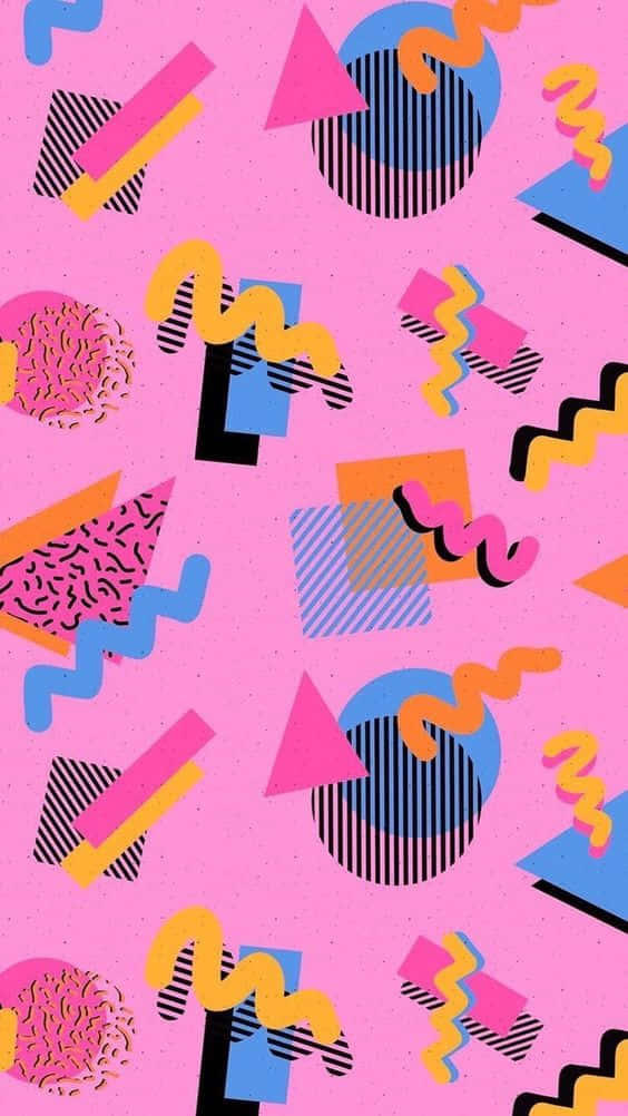 Retro Graphics Pink Retro Confetti Pink by BogusDude on DeviantArt