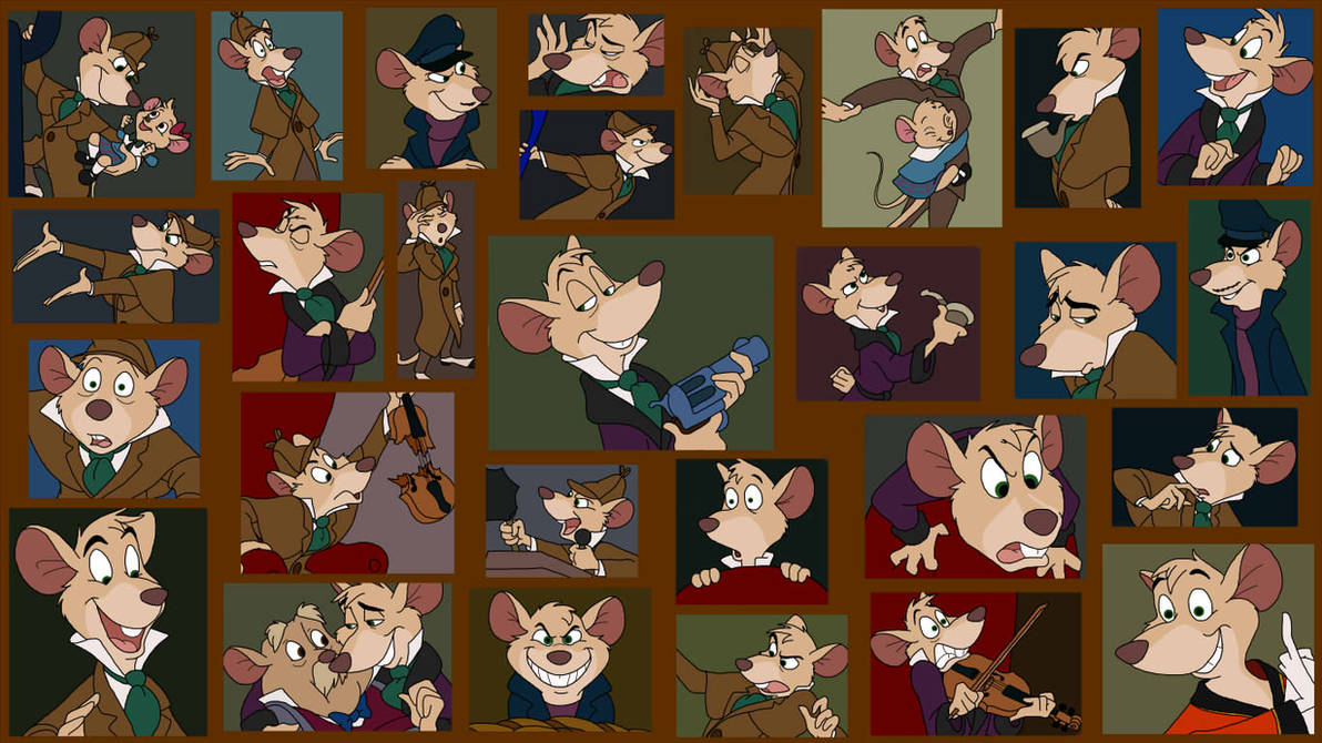The Many Faces of Basil of Baker Street by Aralyn187 on DeviantArt
