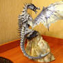 Skyrim Frost dragon papercraft