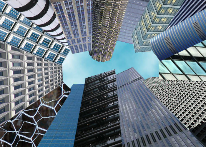 Building Form Collage Buildings Collage by razorviolet on DeviantArt