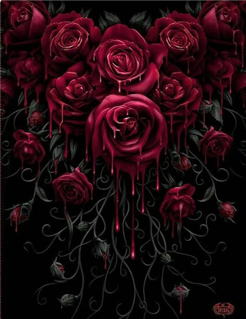 Кровавые цветы 233. Блэк Роуз ред Роуз. Готические цветы. Красный цветок.