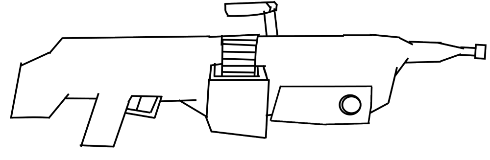 Arcade Machine Gun Controller (Un-Coloured) by AdrianoRamosOfHT on ...