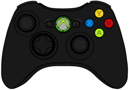Xbox Controller Vector By Alimthegraphicsguy On Deviantart