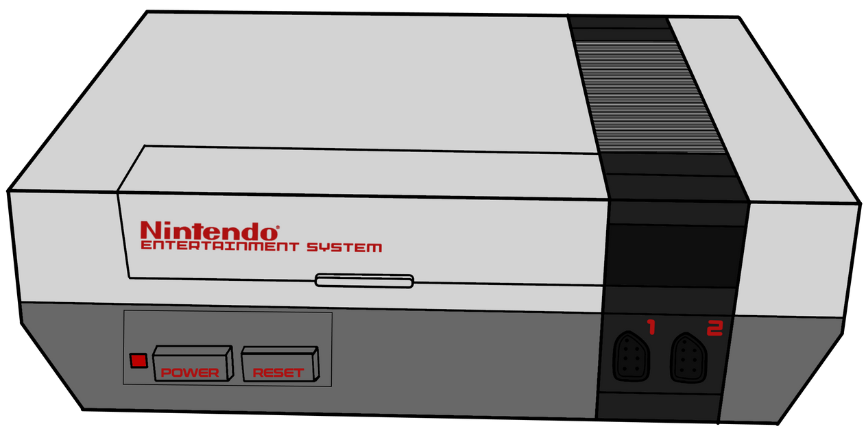 Nintendo NES by AdrianoRamosOfHT on DeviantArt