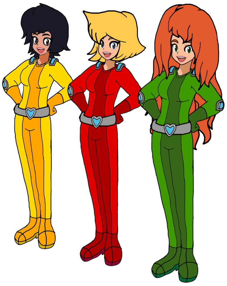 Totally Spies Protagonists By Adrianoramosofht On Deviantart 