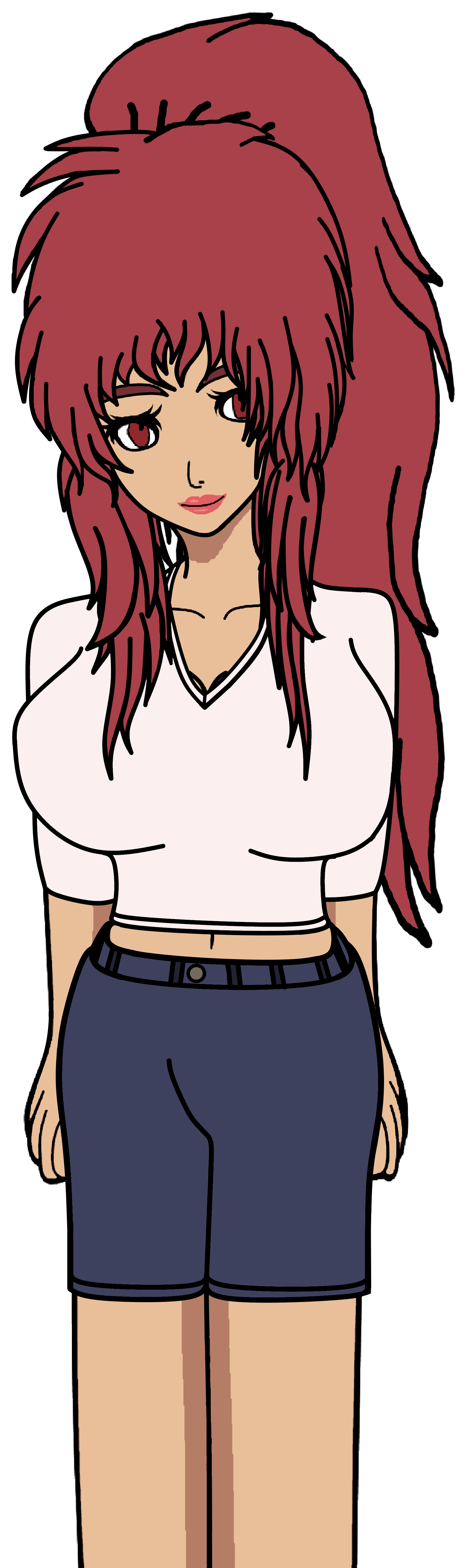 Asaka Yajima (Konbini Shoujo Z) P4 Style by AdrianoRamosOfHT on