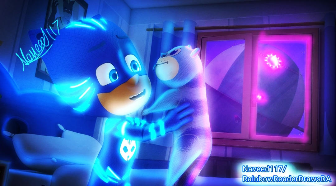 Pj masks Catboy glow art by Naveed117 on DeviantArt