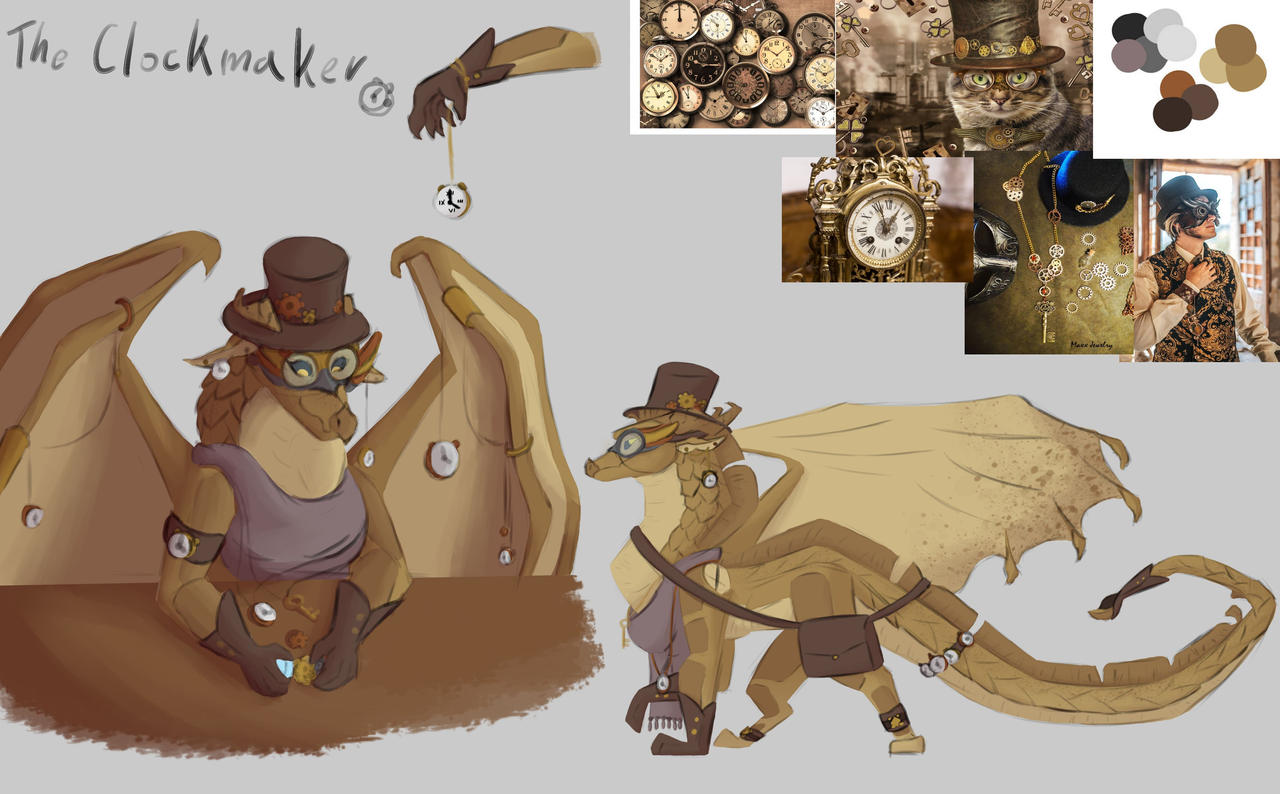 Colckmaker The Clockmaker by TheEvilCrimeGoblin on DeviantArt