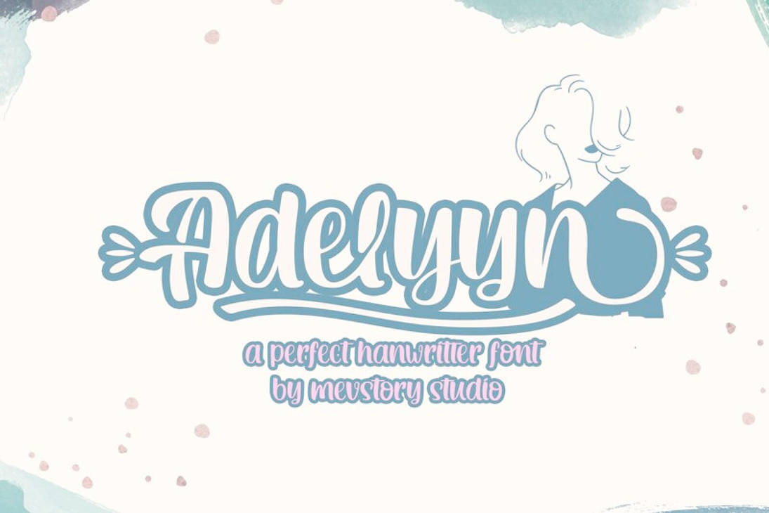 Adilynn Letters Adelyyn font by fonts2u on DeviantArt