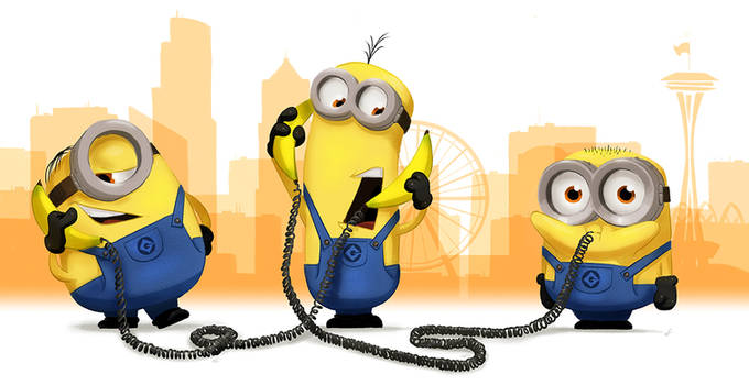 Banaphone Minions in Seattle Commission