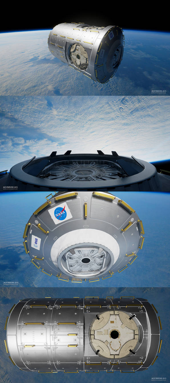 ISS 'Node' Module (Unreal Engine 4) by hiyougami on DeviantArt