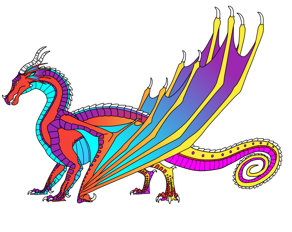 Rainwing Ruff SkyWing/RainWing Adopt (Closed) by StephanieSilverfield on DeviantArt