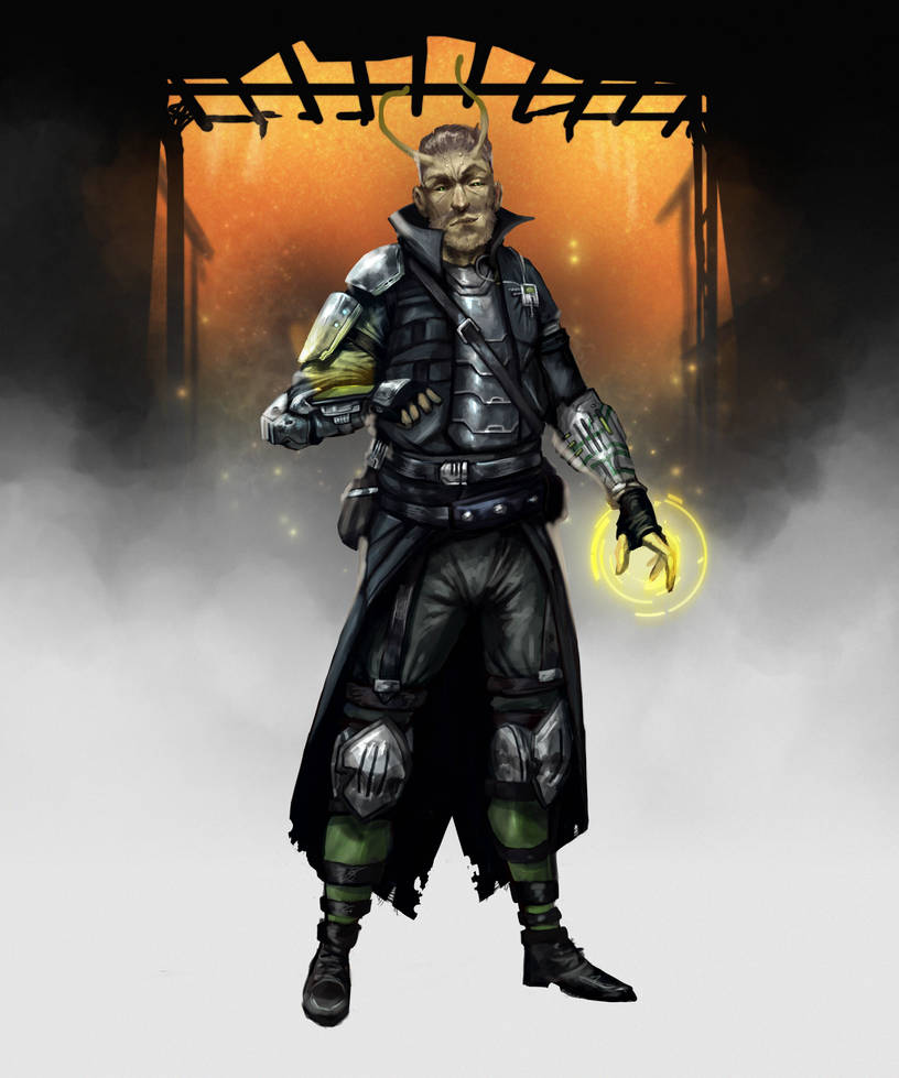 Lashunta Technomancer by Ehkion on DeviantArt