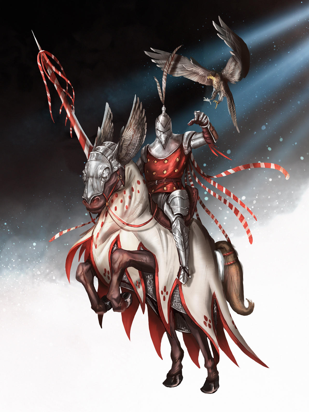Hack Knight Hawk Knight by Ehkion on DeviantArt