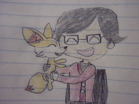 Link and Fennekin