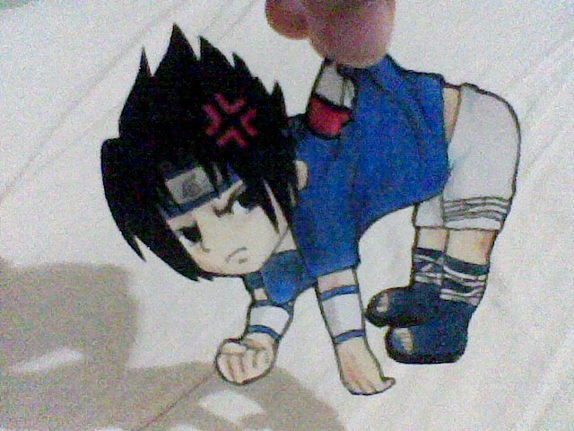 paper child- sasuke chibi