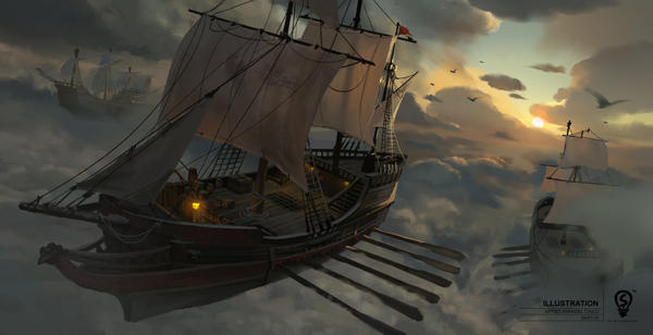 Galleon by adelair on DeviantArt