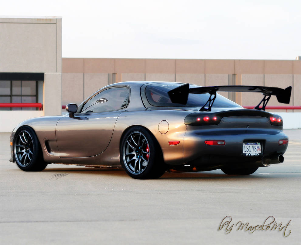 Mazda RX7 Dark Edition by MrT-Demon on DeviantArt