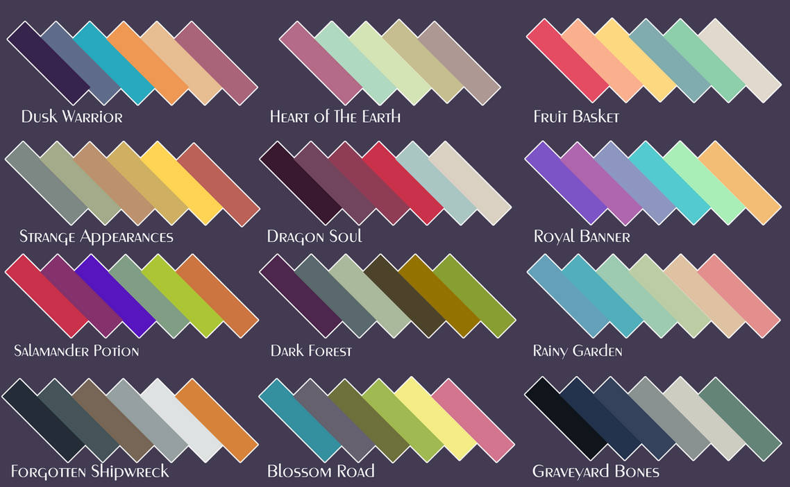 Fantasy Color Palette by puppsicle on DeviantArt