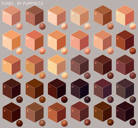 Skin Tone Cubes - Free to Use
