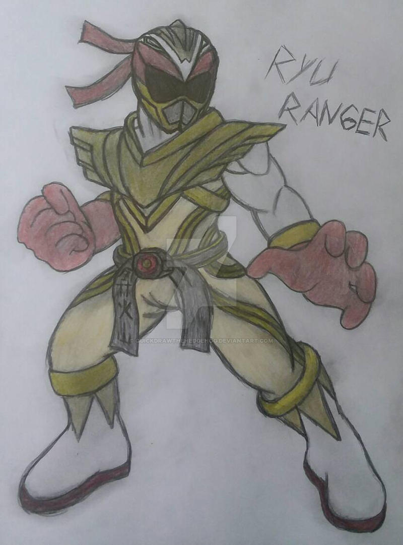 Ryu Ranger (Colored) by quickdrawthehedgehog on DeviantArt