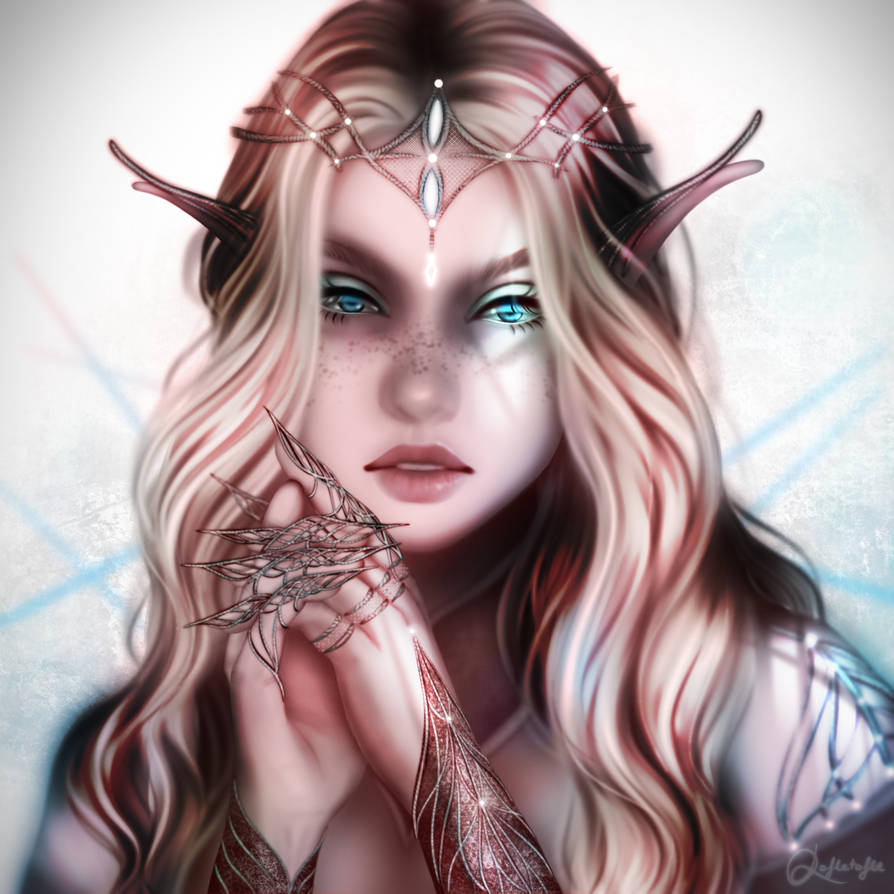 Elf Queen Vector Elf queen by rofletofle on DeviantArt